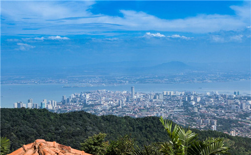 马来西亚自由行之升旗山简介槟城观景地升旗山旅游指南及缆车推荐