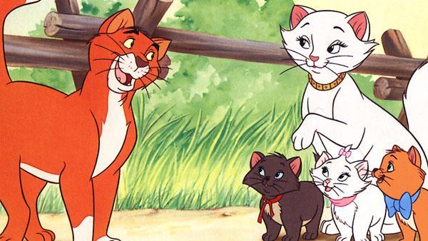 票數:10 票第 40 位 《富貴貓》(the aristocats)迪士尼自 1937 年起