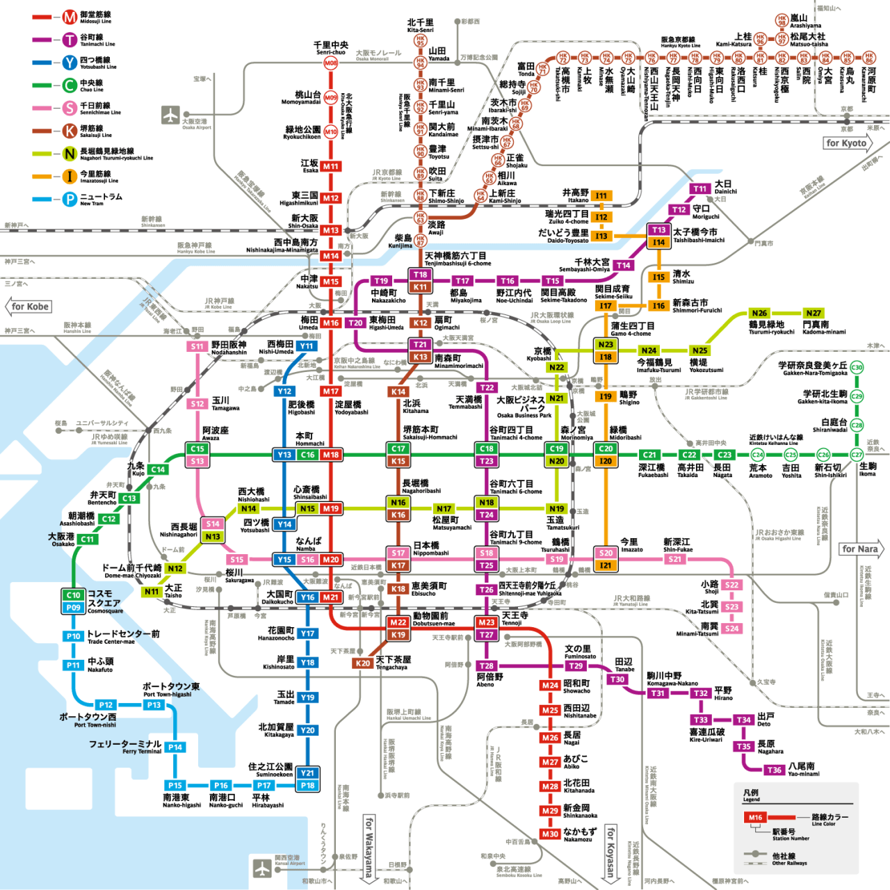 日本9大城市的地下铁路介绍超全