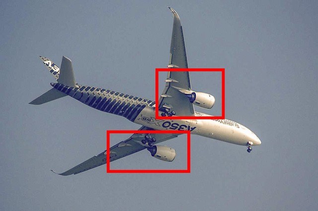 飞机机翼为什么翘起来图片
