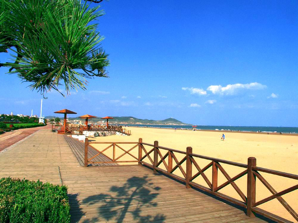 金沙灘是中國沙質最細,面積最大,風景最美的沙灘之