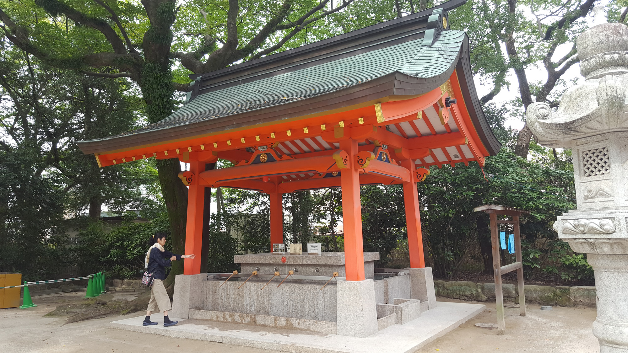 神社小知识入神社前不可跳过的手水方法