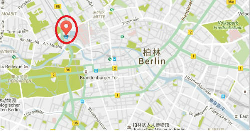 德国首都位于世界地图哪里如何从中国到柏林去