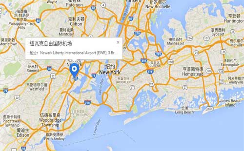 纽瓦克机场地址