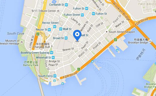 纽约华尔街(wall street)【地址 看点】