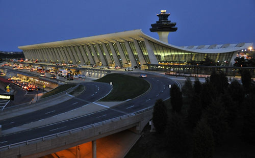 华盛顿最大的机场图片